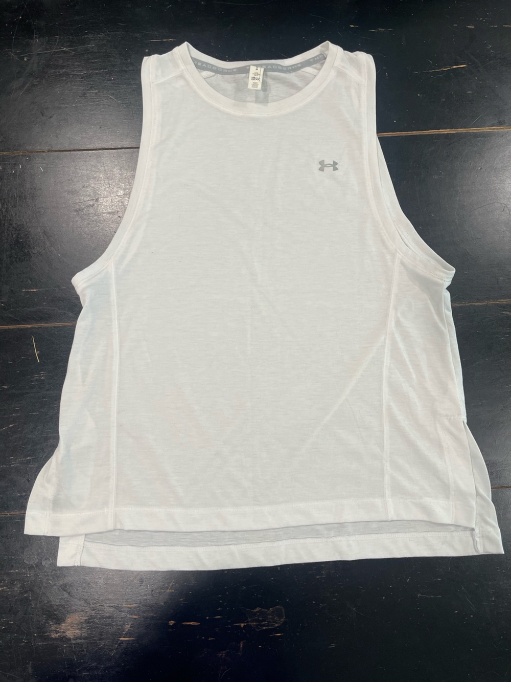 Under Armour White Performance Tank Top